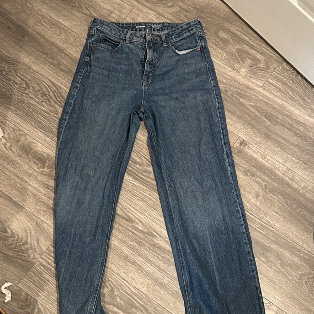 Old Navy Women's Blue Flare Jeans